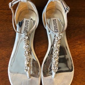 Badgley Mischka dress Sandal Size 6.5